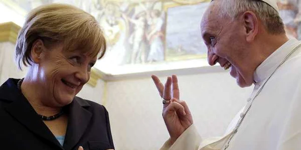 Angela Merkel Vatican