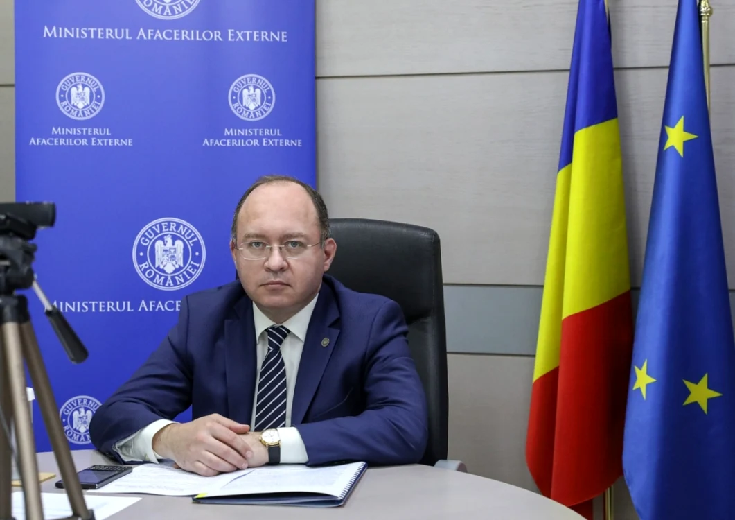 Bogdan Aurescu, ministrul Afacerilor Externe. FOTO: Arhviă