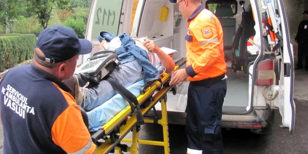 victime accident sirbi in ambulanta