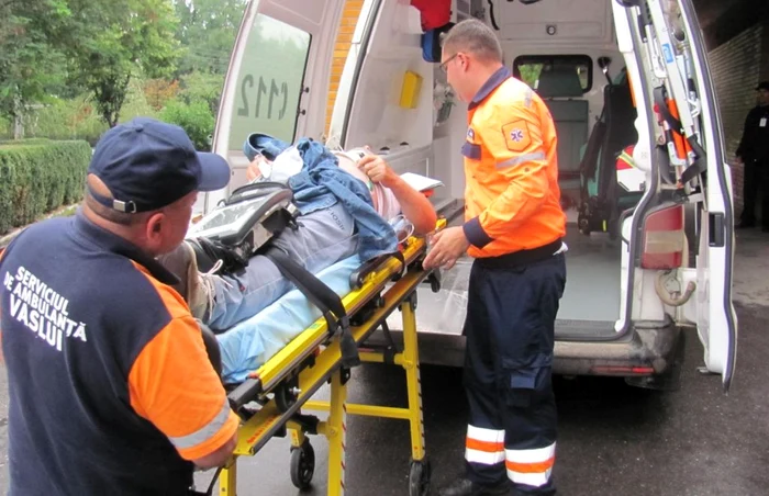 victime accident sirbi in ambulanta