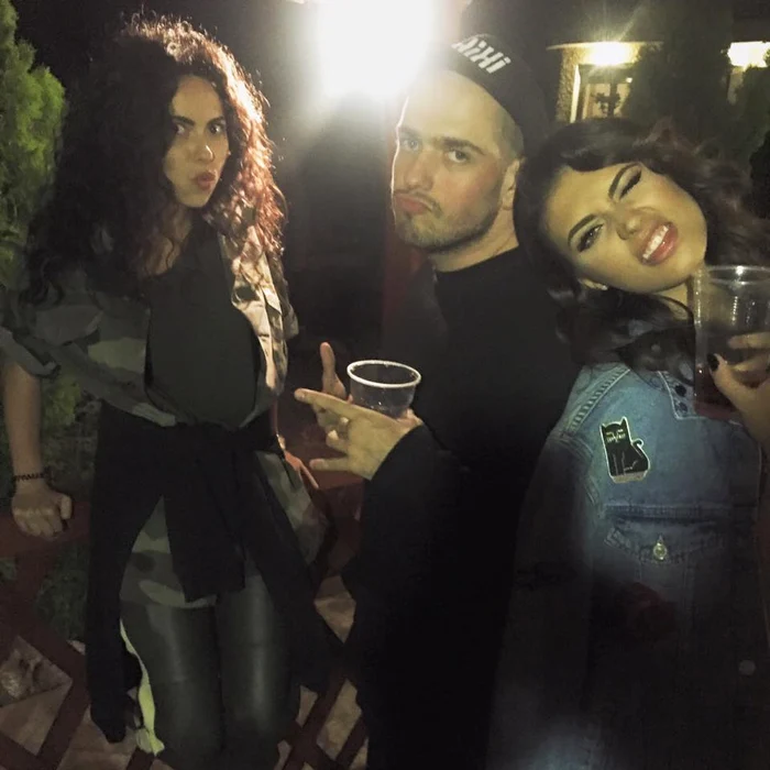 Matei este prieten cu Inna şi Antonia