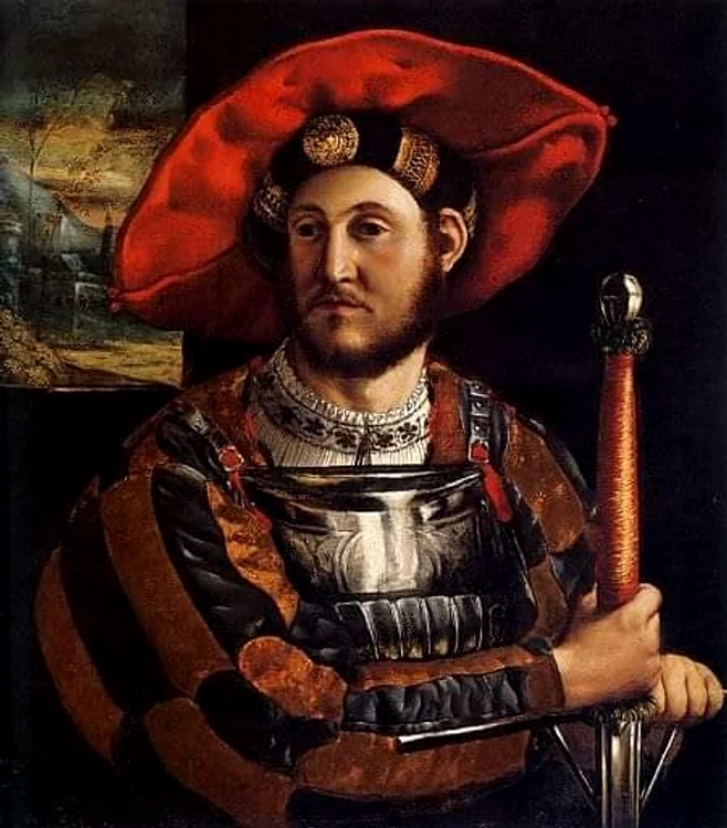 Prinţul Ercole Rinaldo al III-lea FOTO pictură de epocă
