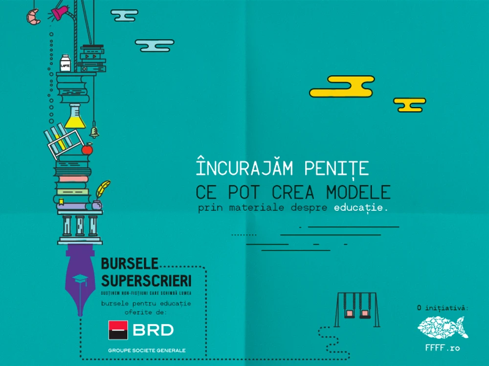 Bursele Superscrieri/BRD oferă 12 000 de euro pentru proiecte jurnalistice despre educaţie și în 2016 jpeg