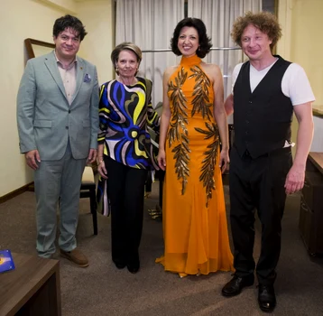 Principesa Sofia la Festivalul „George Enescu”, Foto Daniel Angelescu