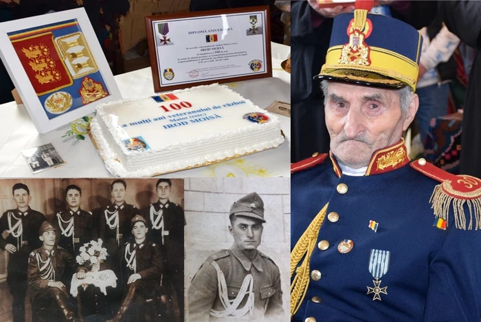 Veteranul de război Moisă Irod la 100 de ani