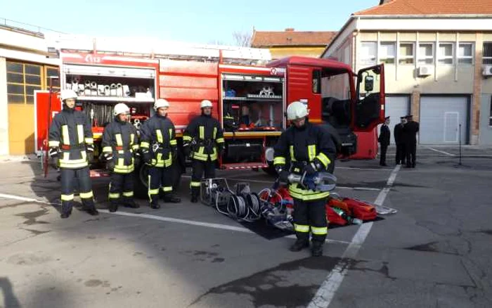 Autospeciala va ajunge la pompierii din Marghita Foto-Claudia Bonchiş