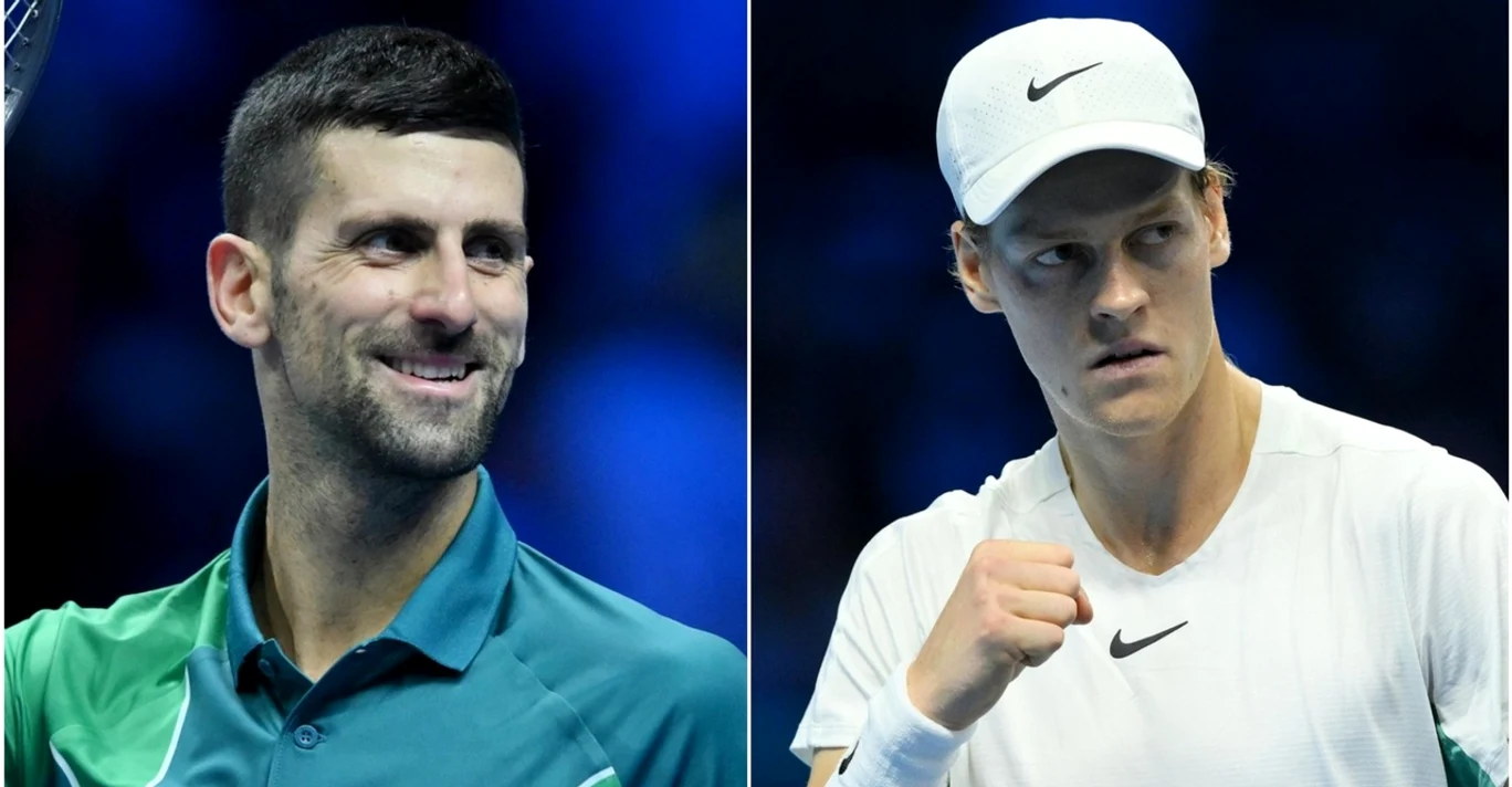 Novak Djokovici a comentat cazul lui Jannik Sinner. Foto EPA EFE