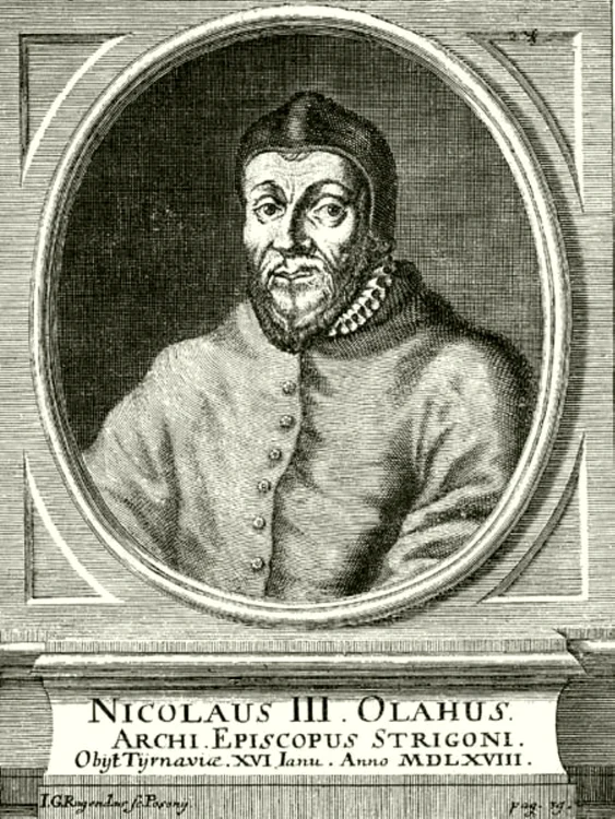 Cărturarul Nicolaus Olahus s-a născut la Sibiu. Foto wikipedia