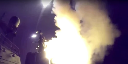 Armata rusă a lansat rachete din Marea Caspică FOTO AP 