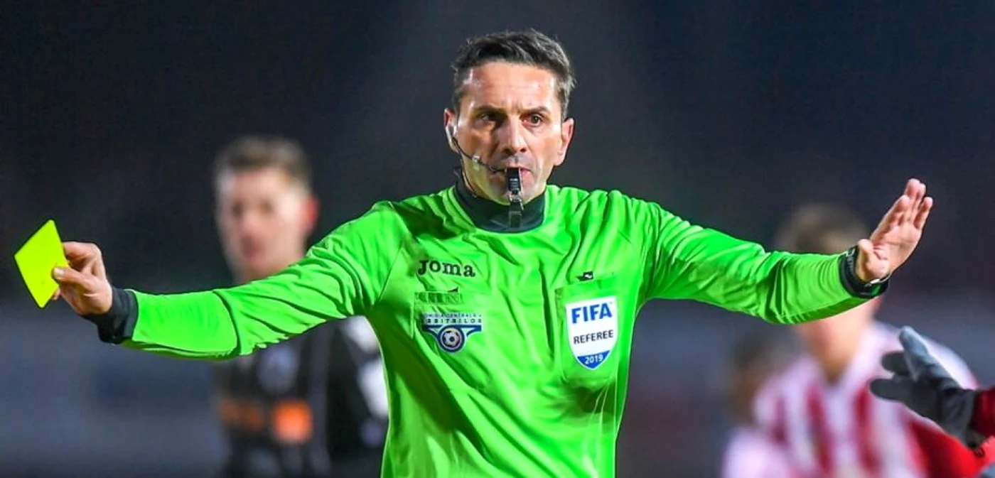 Arbitrul Sebastian Colțescu a luat atitudine în fața scandărilor xenofobe. FOTO: Arhiva Adevărul