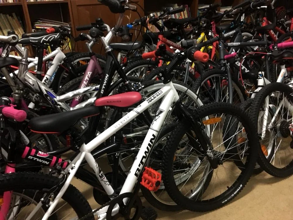 Peste 30 de biciclete stau în depozit de mai bine de trei ani la Protecţia Copilului Sector 1 FOTO Vişinel Bălan