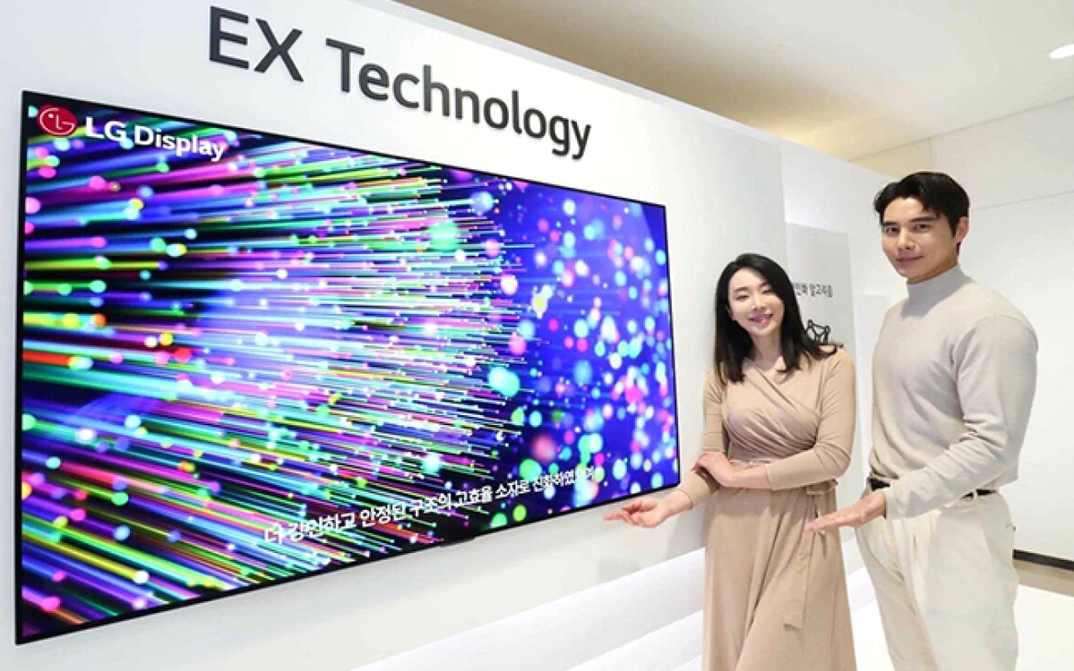 Panou LG OLED EX. FOTO LG