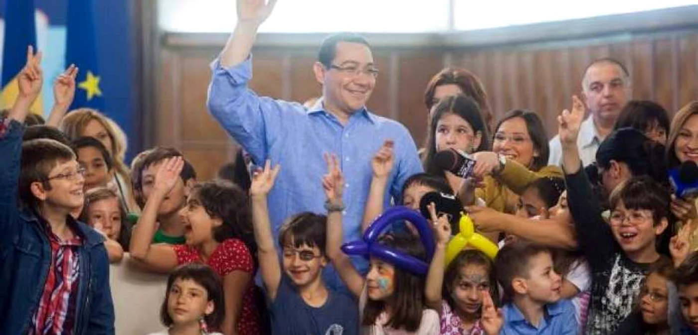 Fotografia zilei postată de Victor Ponta pe Facebook