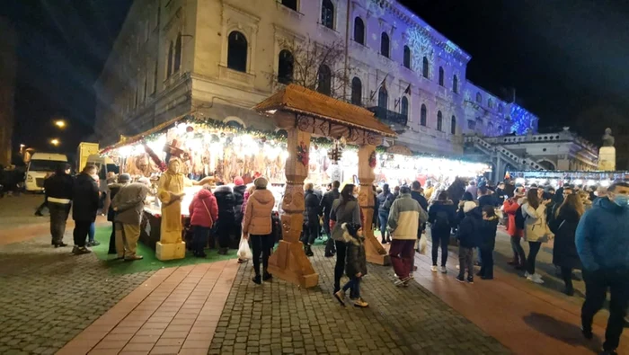 S-a deschis Târgul de Crăciun de la Timişoara FOTO Ş.Both