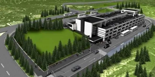 Aşa va arăta la final parcarea din Poiana Mică. FOTOArhivă.