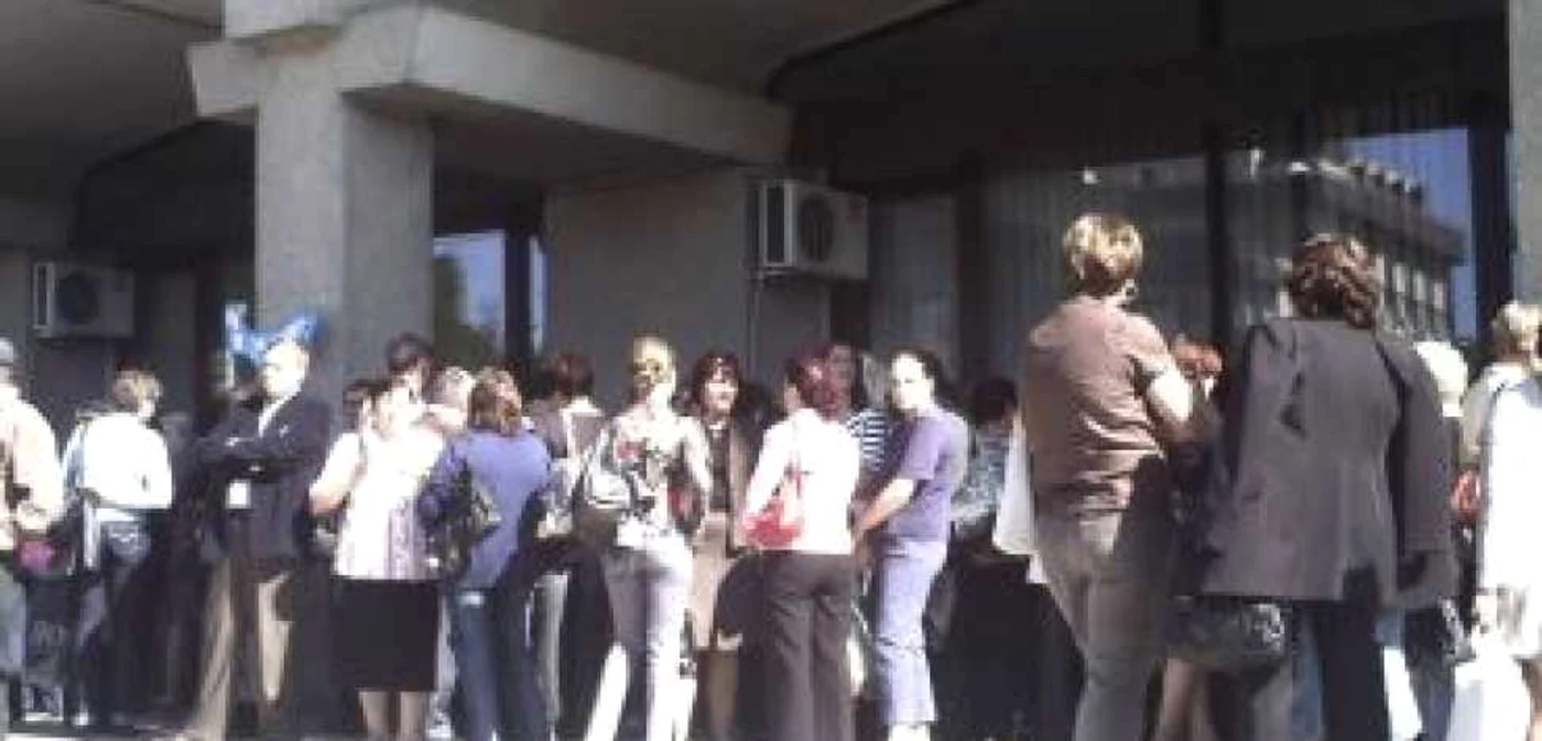 Salariaţii DGASPC au protestat în numeroase rânduri pentru acordarea drepturilor salariale