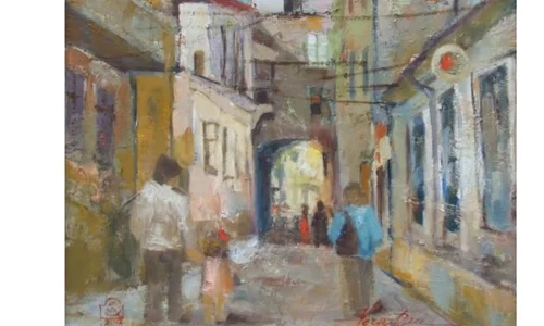 Jocul   de a vara  Expoziţie de pictură  Acuarelă  Pastel jpeg