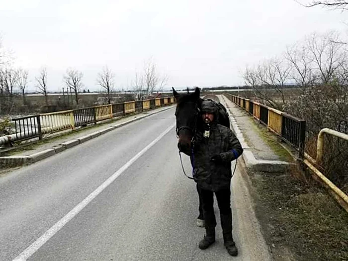 Cu calul de la Timişoara în oraşul Unirii