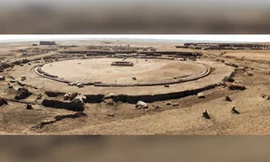 Templul dedicat lui Pelusius a fost complet excavat în ultimii ani în nordul Sinaiului (© Ministerul Turismului și Antichităților din Egipt)