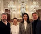 Prințesa Victoria Romanovna cu Marele Duce George Romanov al Rusiei, Prințul Emanuele Filiberto de Savoia și Adriana Abascal. FOTO: Facebook