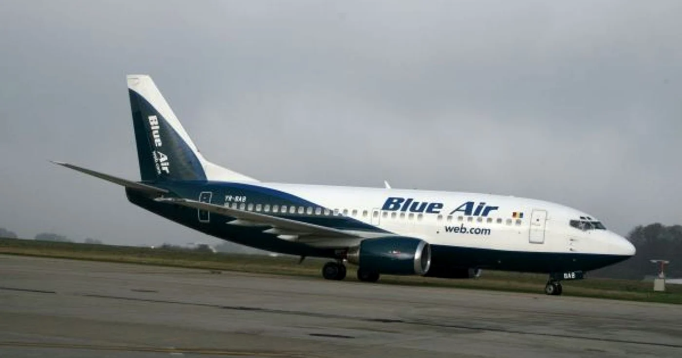 Cursa companiei Blue Air a fost redirecţionată către Sibiu