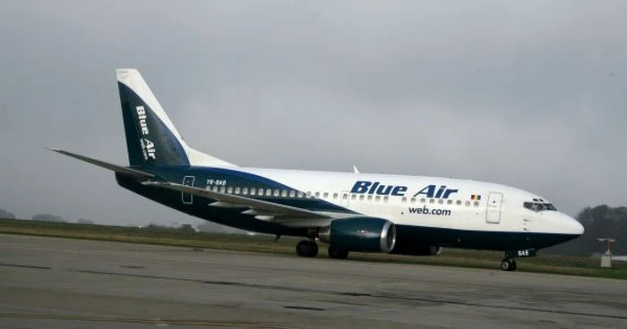 Cursa companiei Blue Air a fost redirecţionată către Sibiu