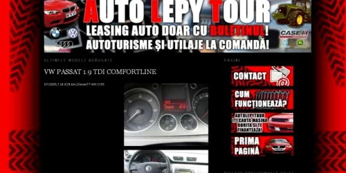 Firma îşi făcea promovare pe internet