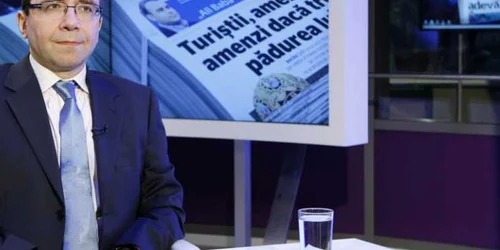 Mihai Voicu la Adevarul Live FOTO Eduard Enea