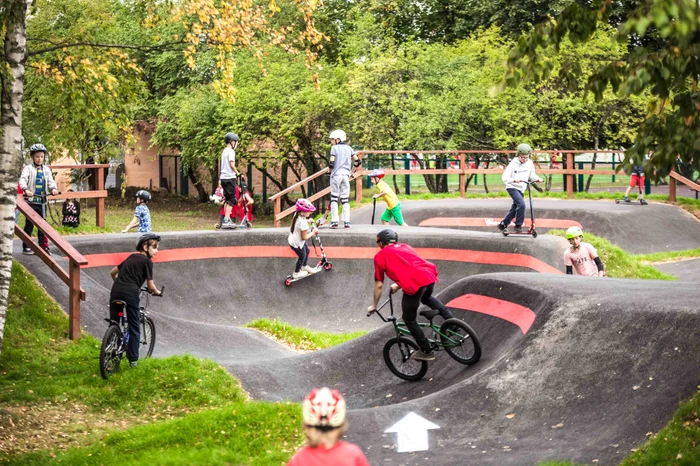 Pista urmează a fi amplasată într-un parc din Roman FOTO BMX.NET.NZ