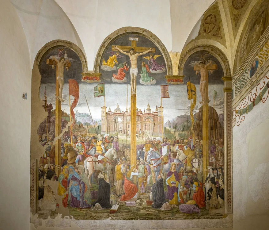 Giovanni Donato da Montorfano - „Crucificarea”(© Wikimedia Commons)