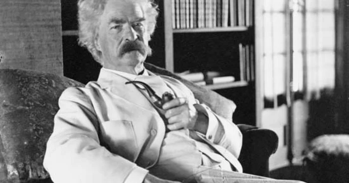 Mark Twain, autorul îndrăgitului personaj Tom Sawyer. Foto arhivă