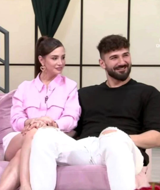 Maria și Antonio, în emisiune. Sursă: Instagram