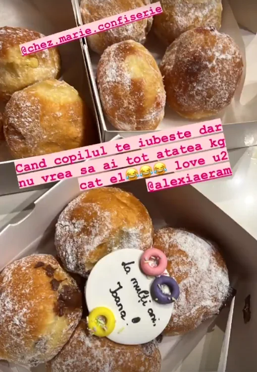 Cadoul pe care l-a primit Andreea Esca din partea fiicei sale 