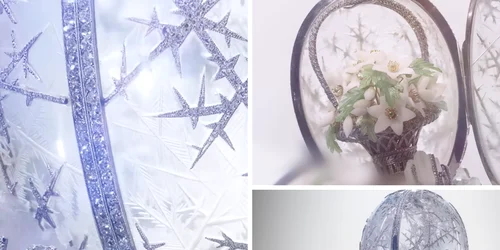 Ou ul de iarna de Faberge foto colaj foto captura video youtube Christie's png