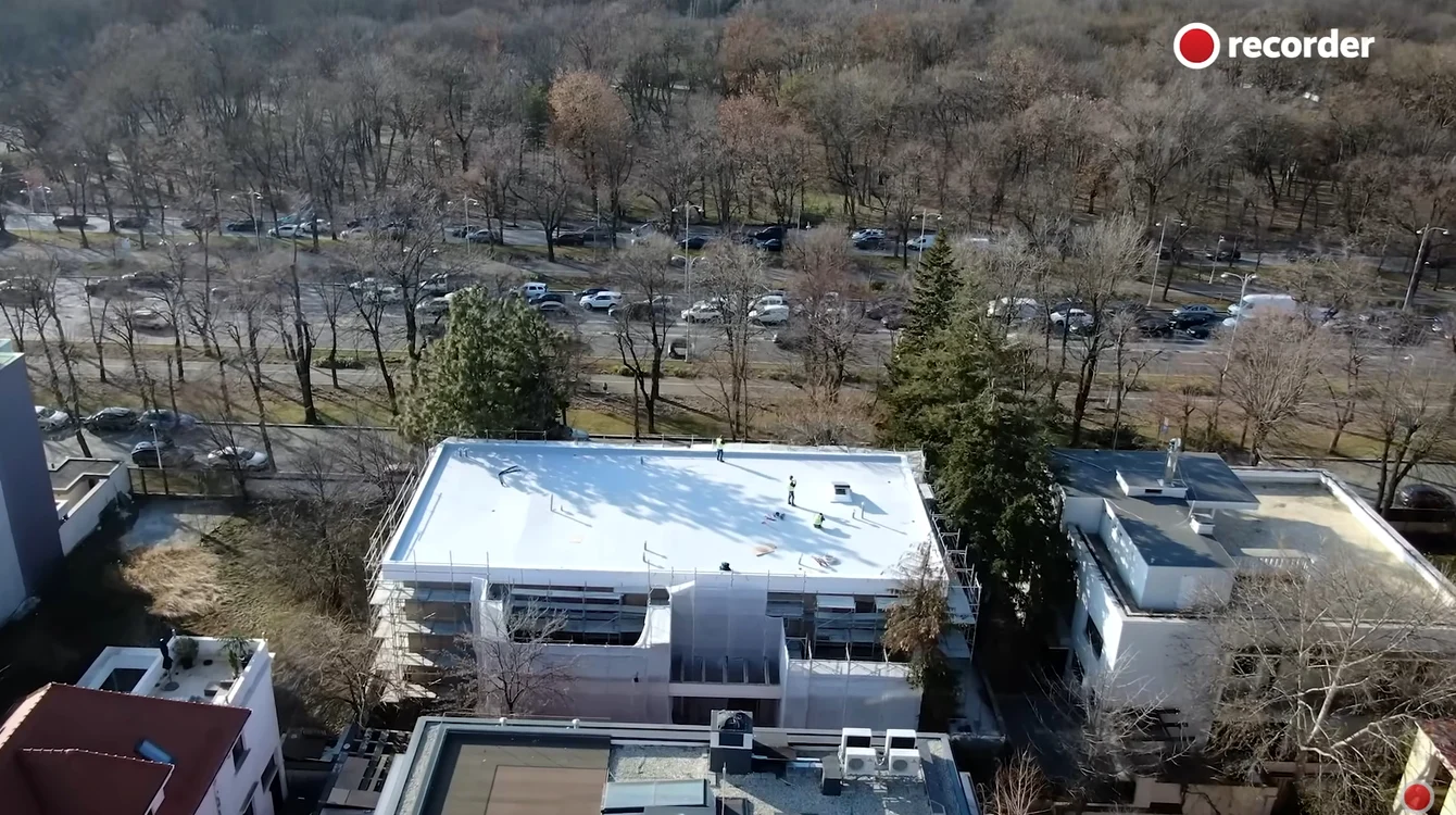 Vila de pe Bulevardul Aviatorilor/FOTO: Captură video Recorder