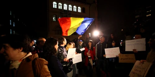 Protest anti-Şova. Foto David Muntean