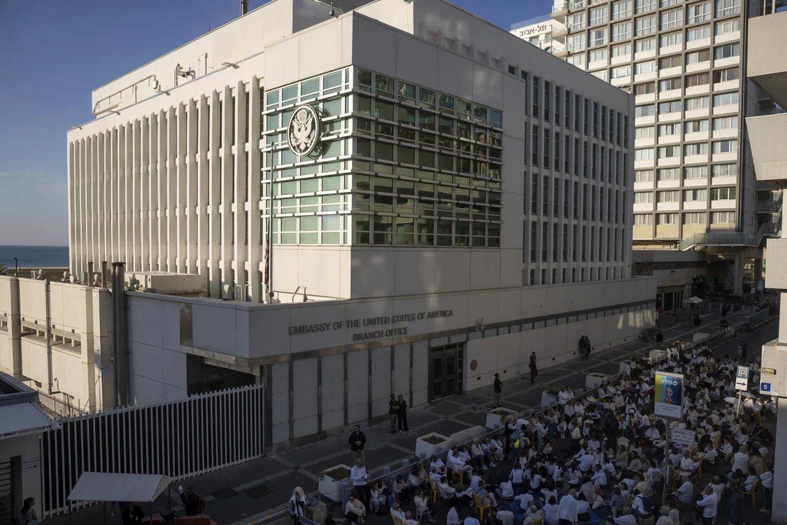 Ambasada SUA din Tel Aviv/FOTO: X