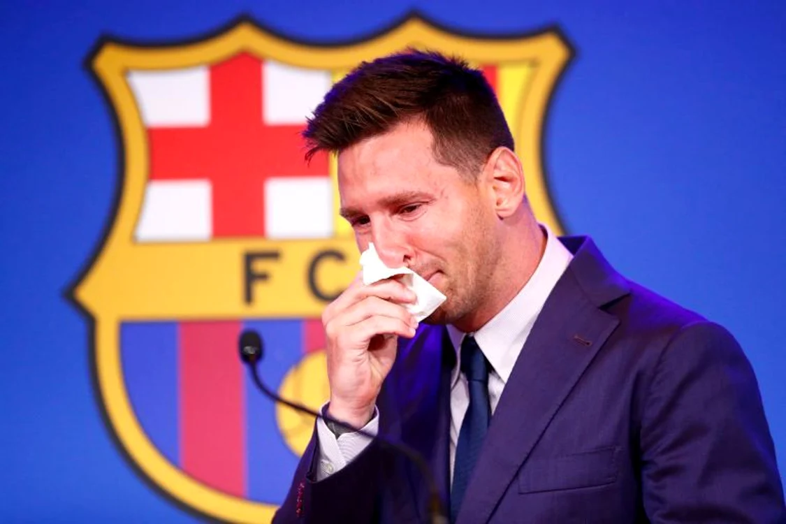 Lionel Messi, în lacrimi la despărțirea de FC BarcelonaFoto: Guliver/ GettyImages