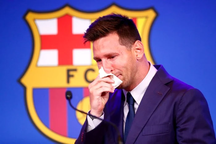 Lionel Messi, în lacrimi la despărțirea de FC BarcelonaFoto: Guliver/ GettyImages