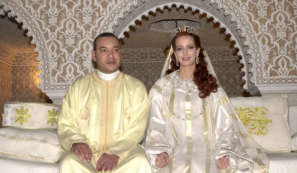 Lalla Salma și Regele Mohammed al VI lea al Marocului   GettyImages 1124543 jpg