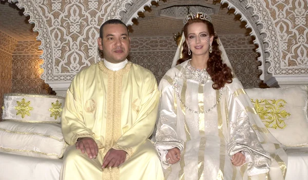 Lalla Salma și Regele Mohammed al VI lea al Marocului   GettyImages 1124543 jpg