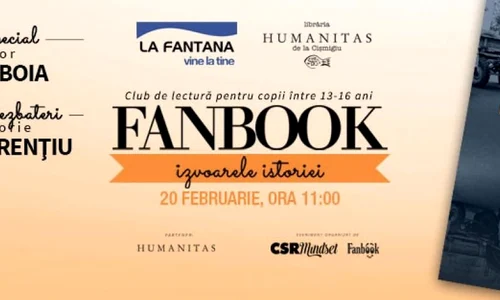 Lucian Boia, discutie cu adolescentii de la Clubul de lectura Fanbook jpeg