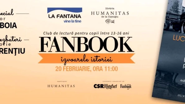 Lucian Boia, discutie cu adolescentii de la Clubul de lectura Fanbook jpeg