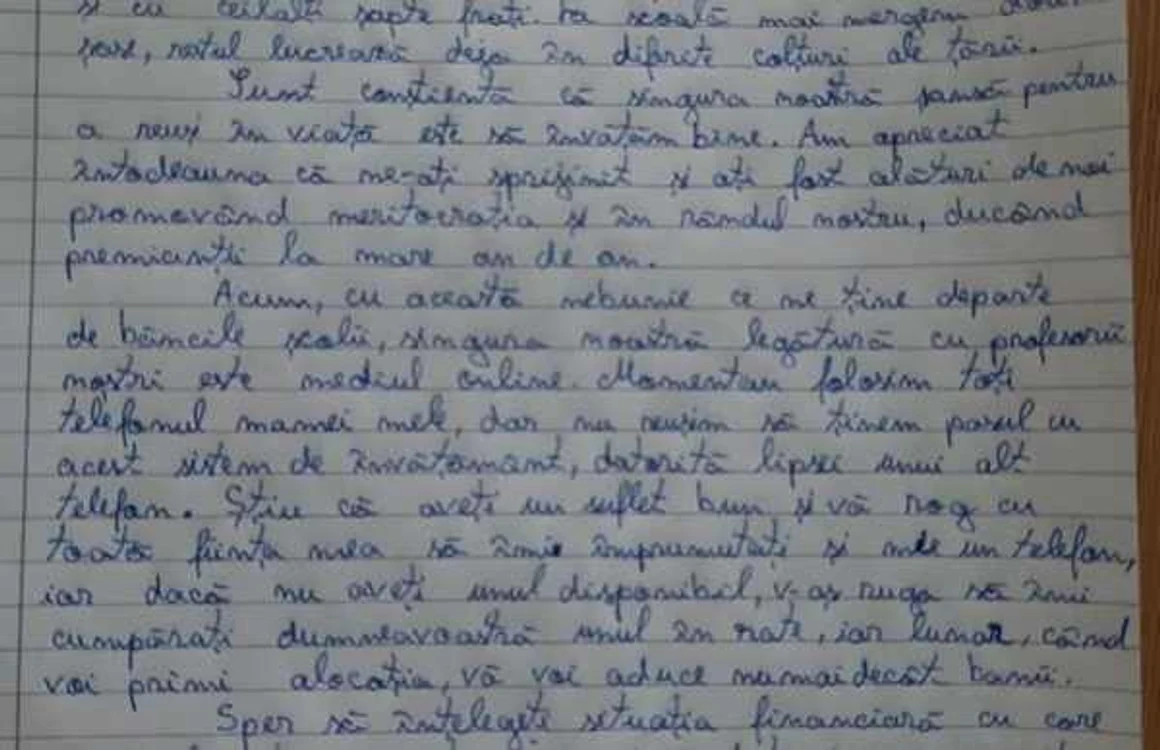 scrisoare