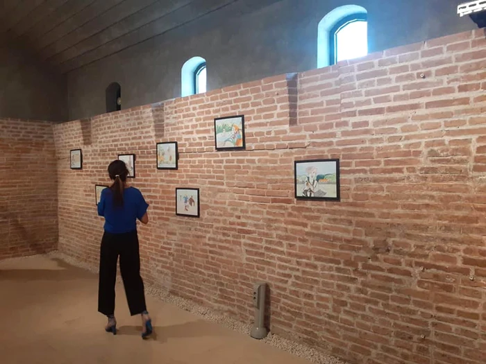 Expoziţia are loc la Muzeul Trepte de Istorie FOTO: Ateneul Popular Focşani