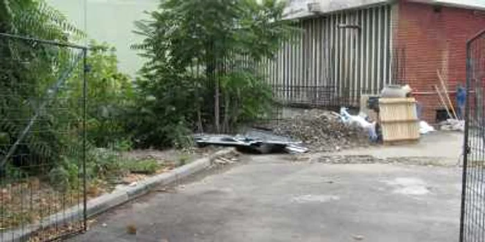 Fundaţia noului corp al spitalului a fost făcută în urmă cu mai mulţi ani