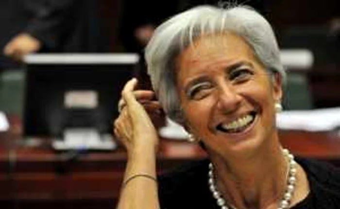 Christine Lagarde, şefa FMI.