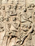 Scenă de pe Columna lui Traian (© Flickr / Mary Harrsch)