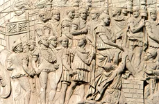 Scenă de pe Columna lui Traian (© Flickr / Mary Harrsch)