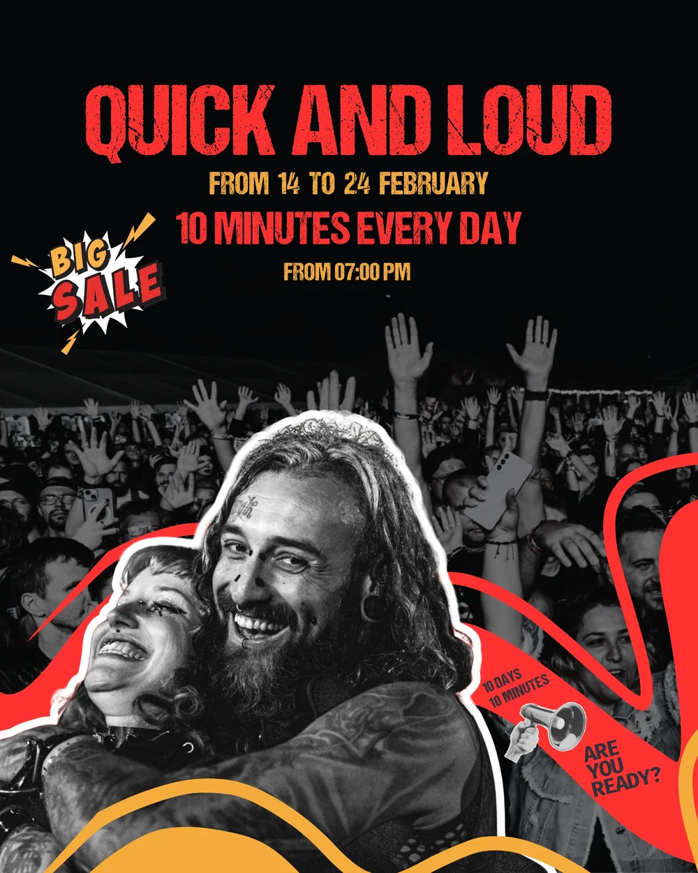 Între Valentine’s și Dragobete, Rockstadt Extreme Fest pune preț pe iubire: 10 zile, 10 minute, prețuri explozive